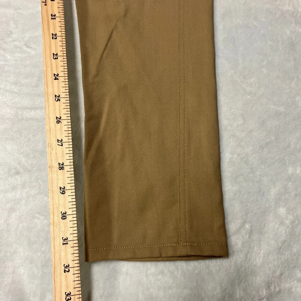Unbound Merino 5-Pocket Travel Pants Wool Blend Khaki Tan Canada Made Men 32x32